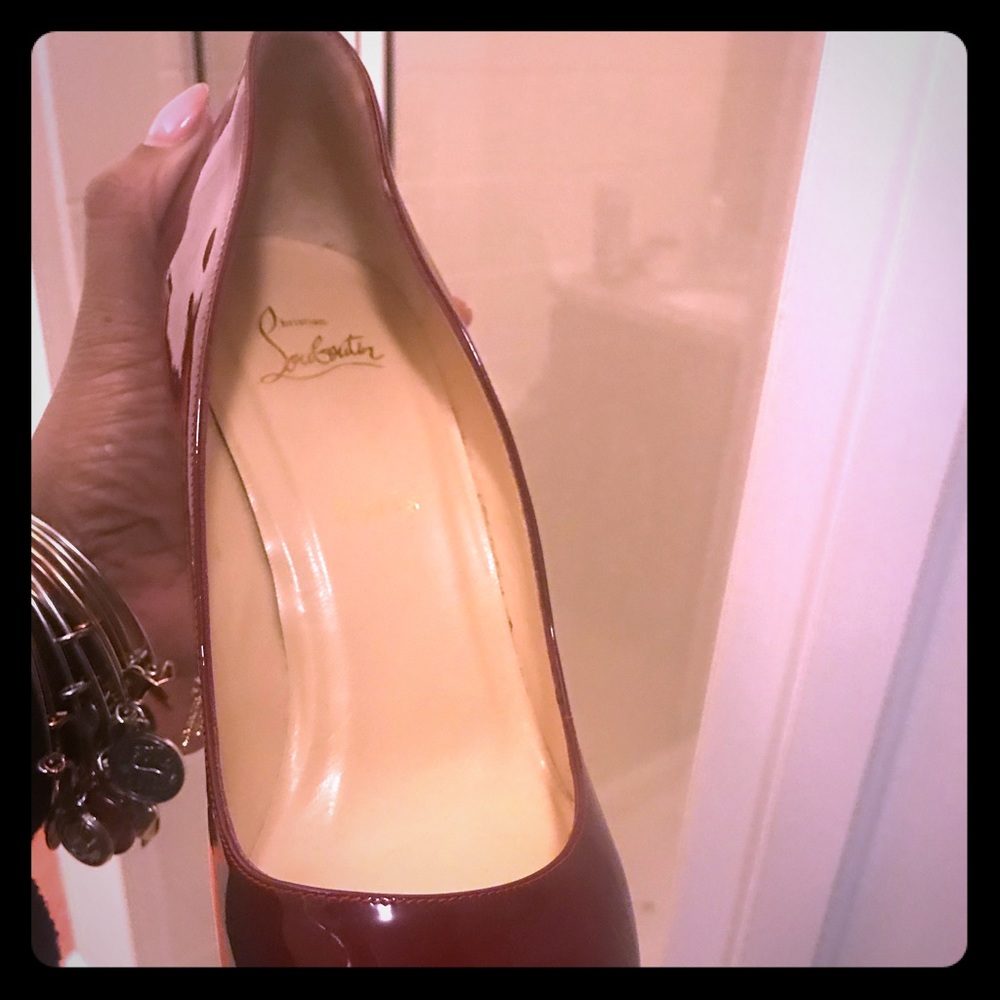 Beautiful Louboutins  that were worn twice.